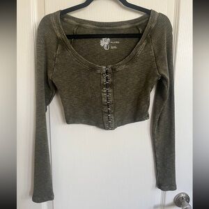 Anthropologie Pilcro Cropped Cardigan